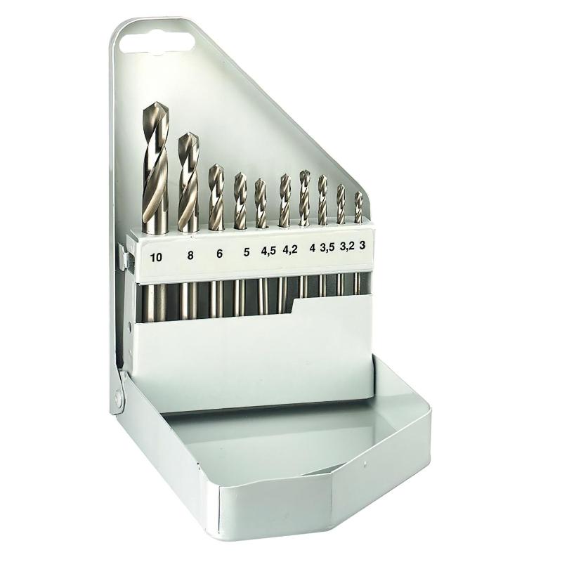 Estuche Brocas Alpen Cobalto Nirosta 10 Piezas_0