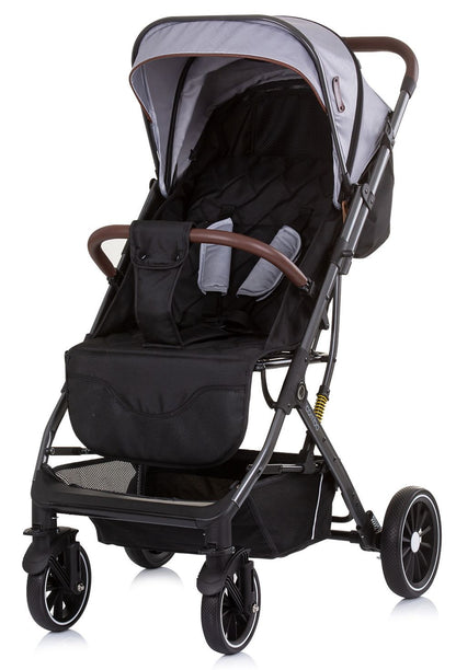 Silla De Paseo Compacta Hasta 22 Kilos Combo Silver Grey_0
