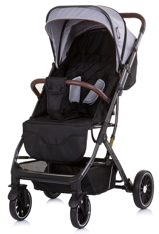 Silla De Paseo Compacta Hasta 22 Kilos Combo Silver Grey_0