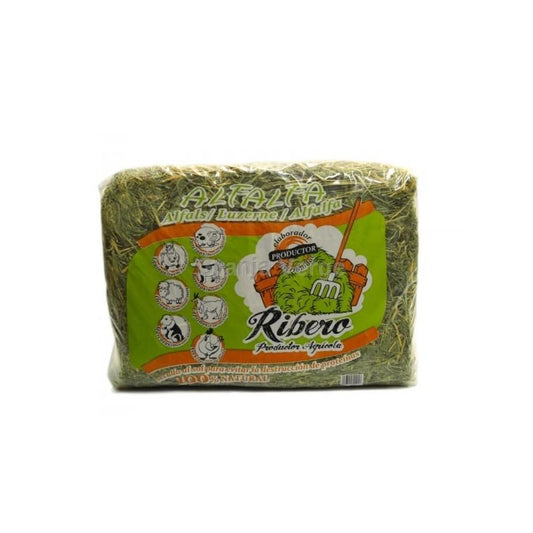 Feno de alfafa para coelhos e roedores 5 kg Ribero