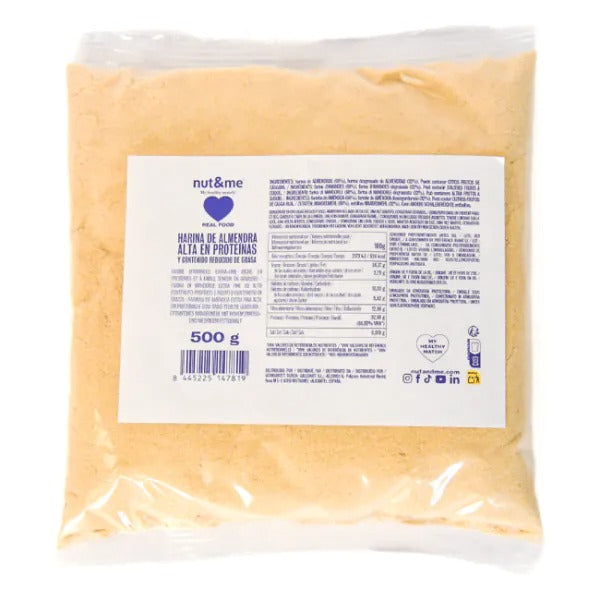 Farinha de Amêndoa com Alto Teor de Proteína Nut&amp;me 500g