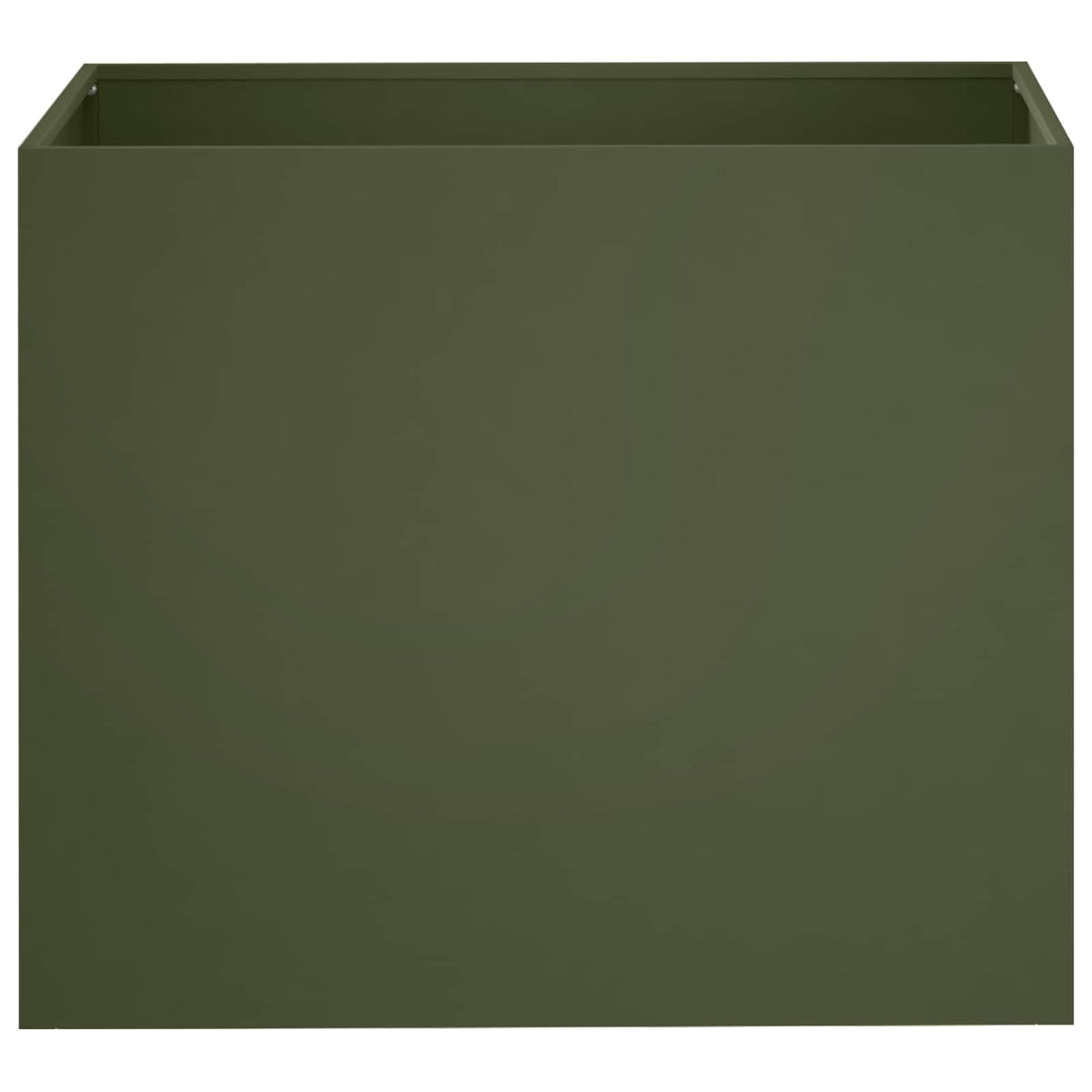 Macetero De Jardín 2 Uds. Verde Oliva 60 X 40 X 50 Cm_3
