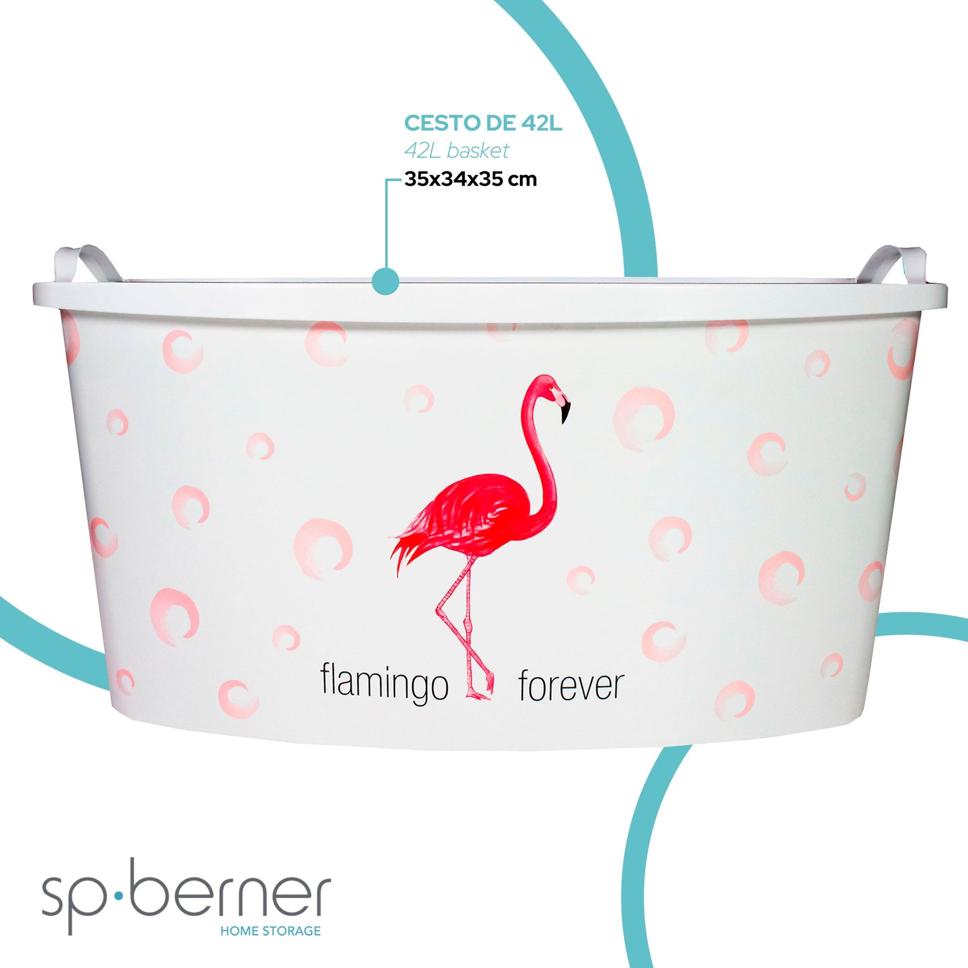 Life Story Cesto De Colada 42l Flamingo Forever_2