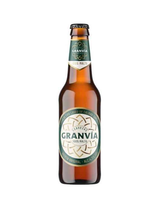 Cerveja Artesanal Gran Via Lager 330 ml.