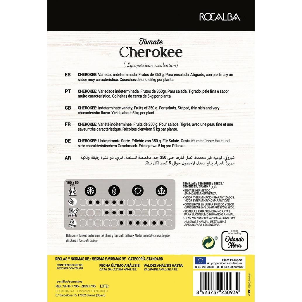 Sementes de tomate Cherokee Collection