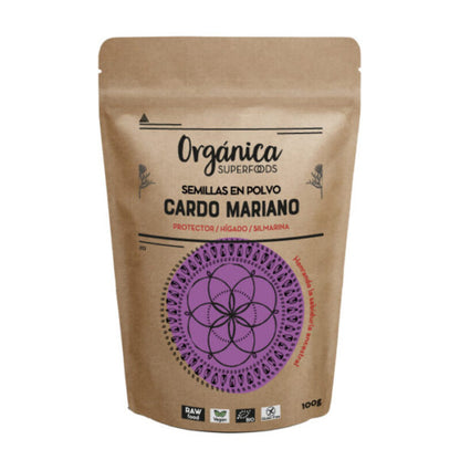 Semillas De Cardo Mariano En Polvo Raw Sin Gluten Bio_0