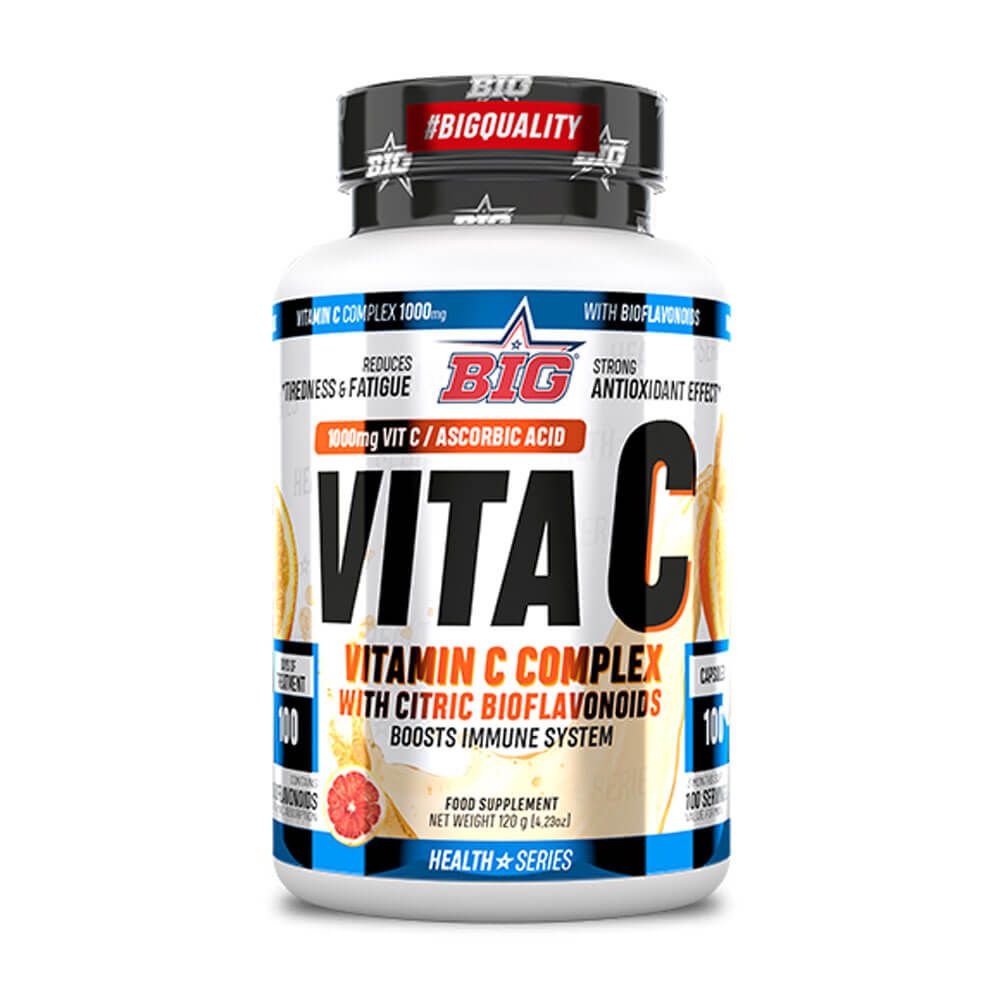Vitamina C 1000mg - 100 Cápsulas - Vitamina C - Big_0