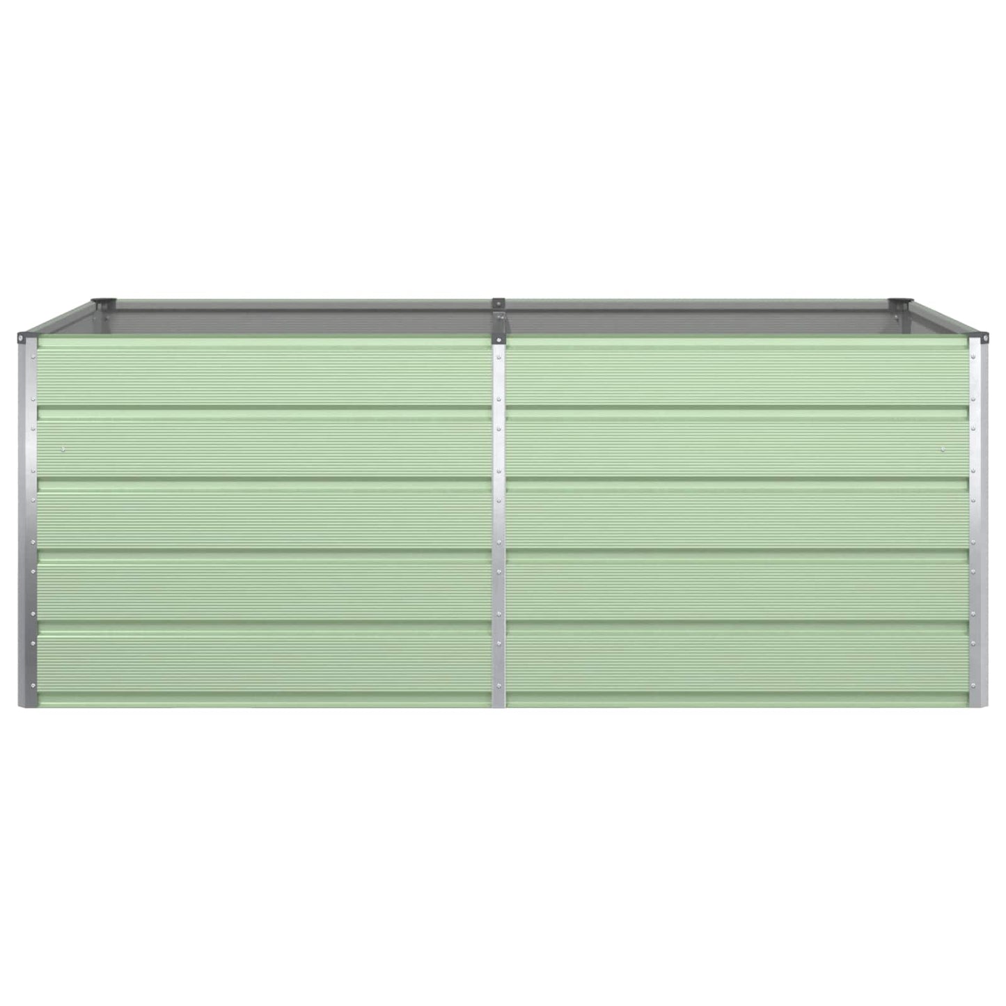 Jardinera Verde Pastel 195 X 100 X 75 Cm Acero Galvanizado_4