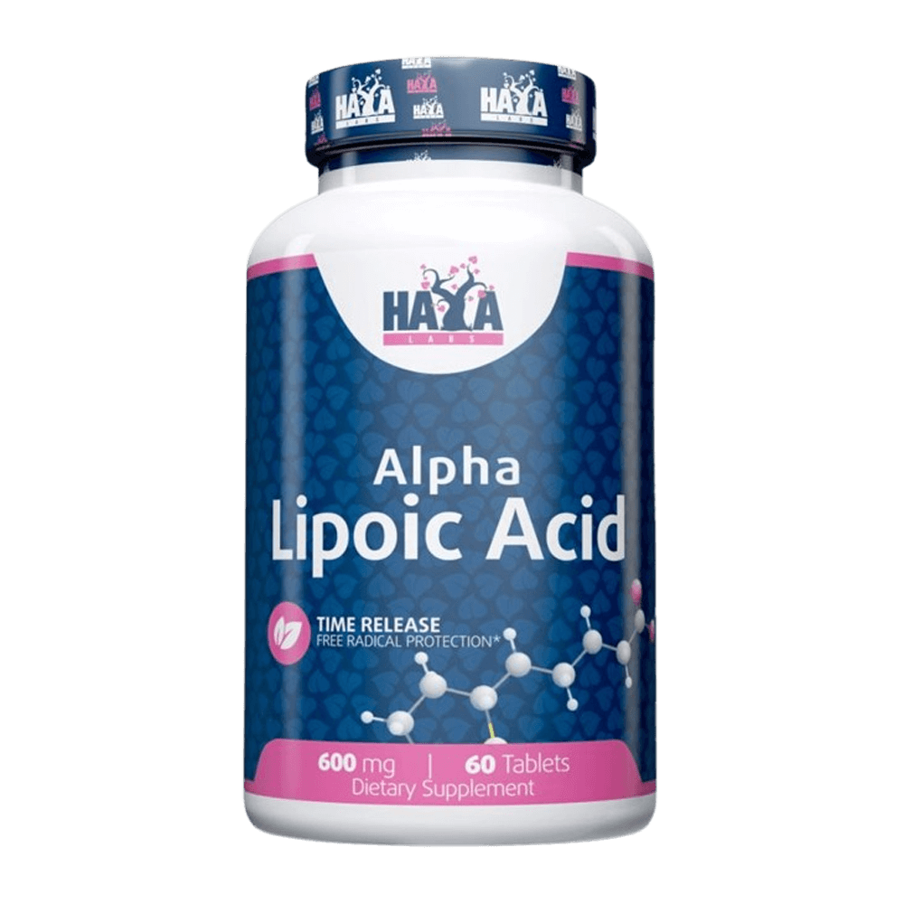 Ácido Alfa Lipoico (liberación Sostenida) 600mg - 60 Tabletas - Antioxidantes - Haya Labs_0