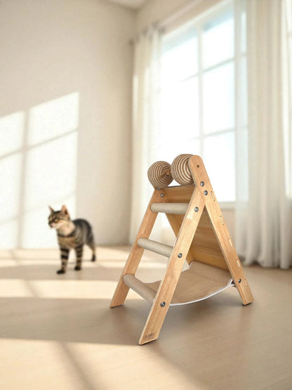 Trípode De Juego Para Gatos Costa Con Diseño Estable Y Funcional Althea Living 61x21x11.5cm_2