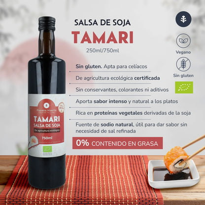 Molho de Soja Tamari ECO Planeta Huerto 250 ml