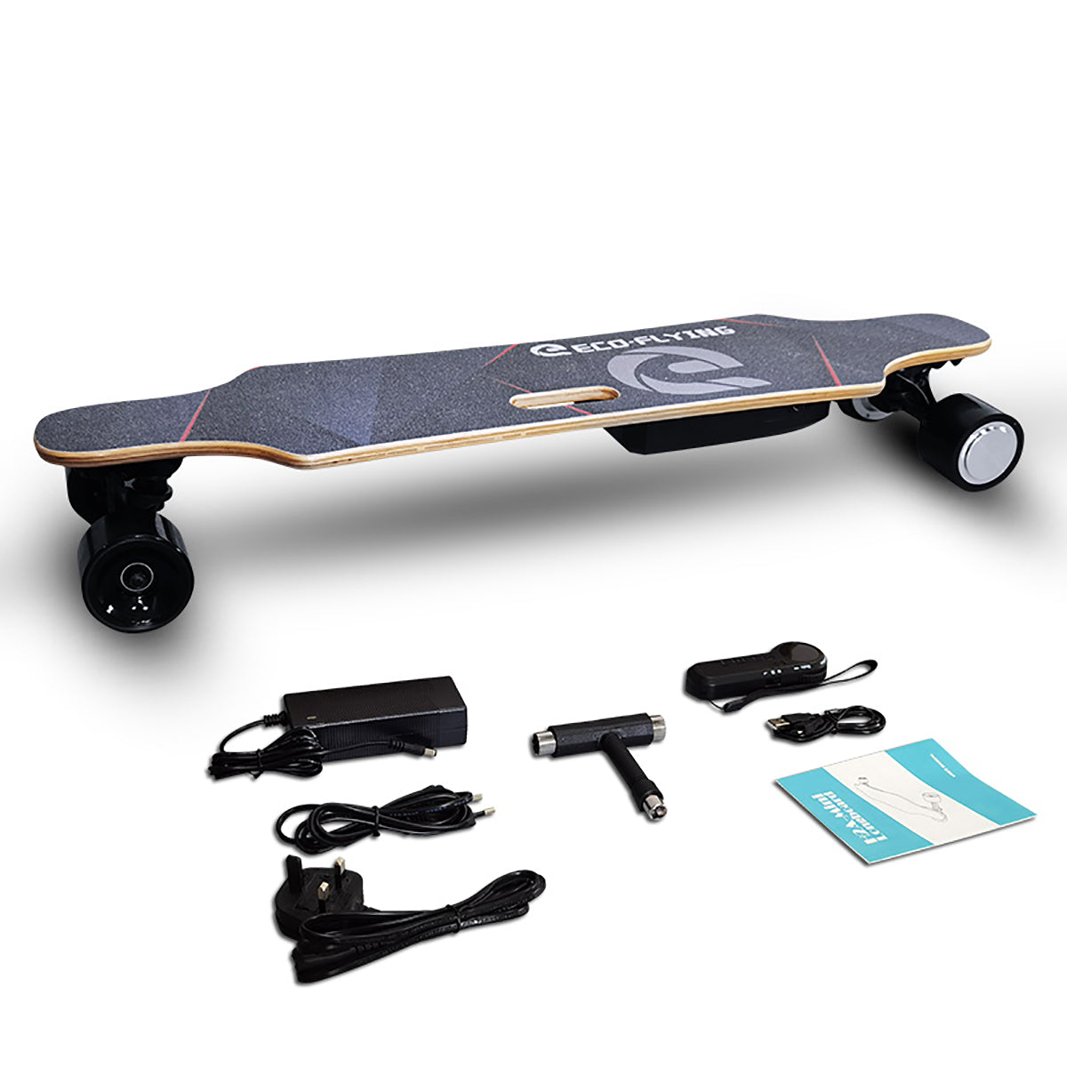 Skate Eléctrico Hi-flying H2s-02 350wx2-25.2v (50,4wh) - Rueda 70mm_4