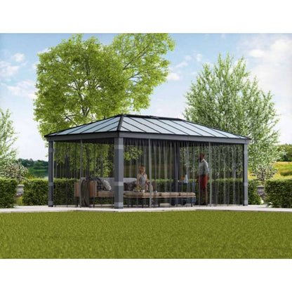 Conjunto de cortinas para gazebo Dallas Canopia 422x607