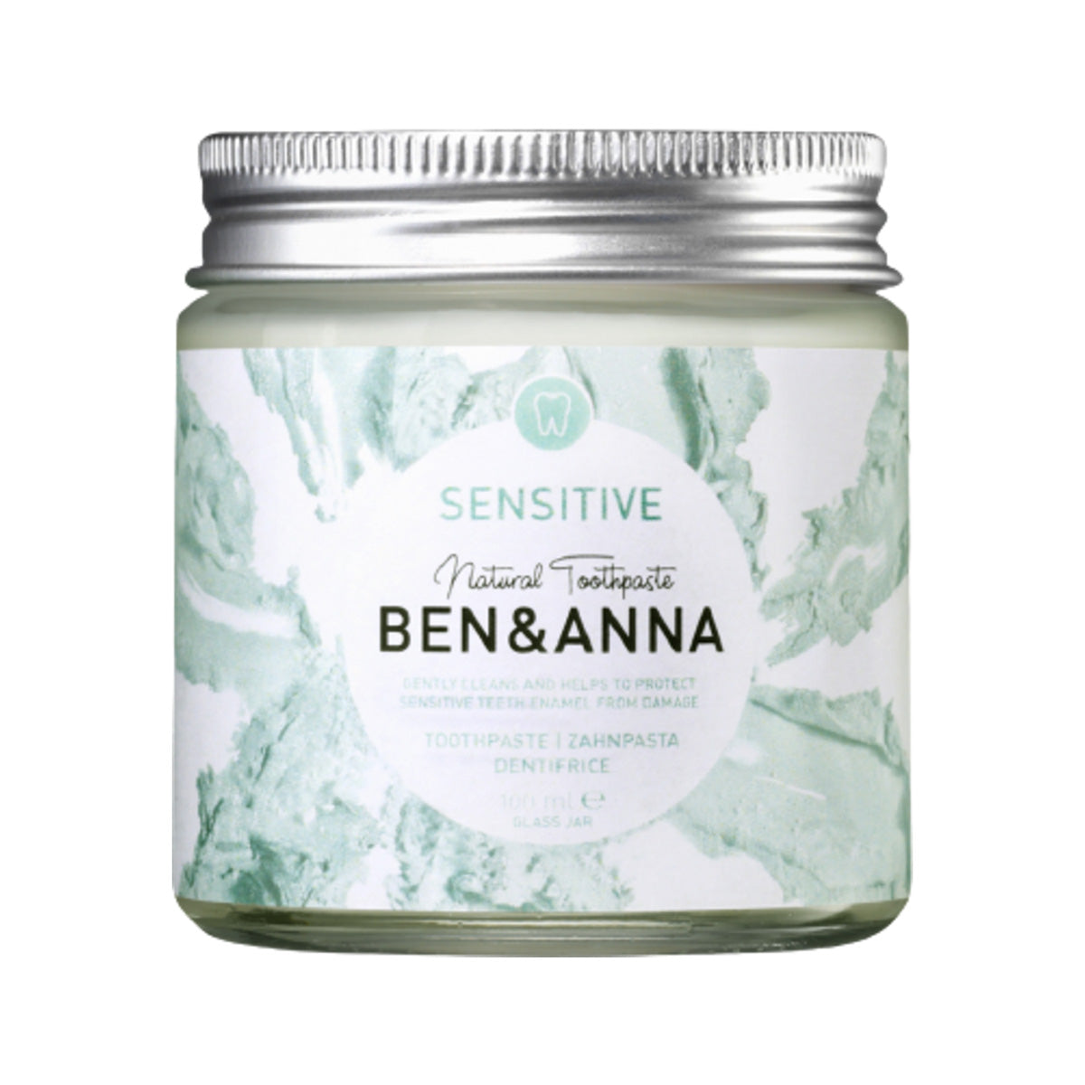 Pasta de dentes sensível Ben&amp;Anna 100 ml