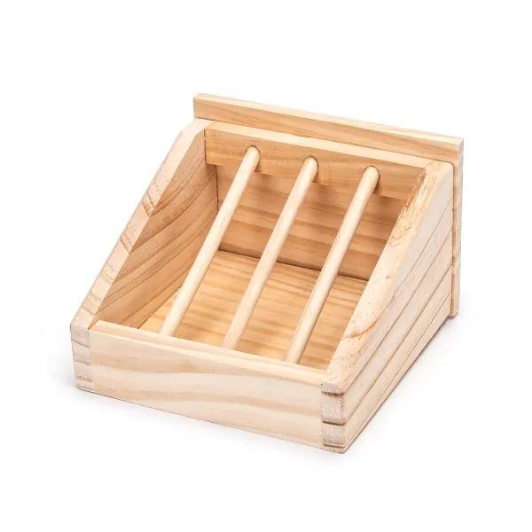 Alimentador de feno de madeira Nobleza