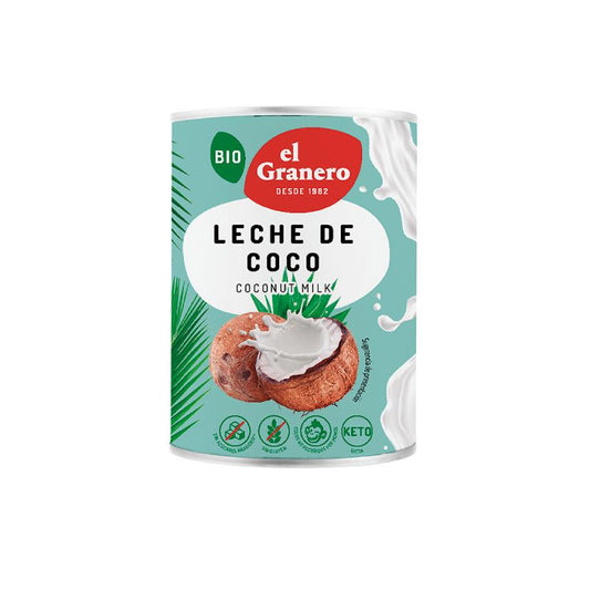 Leite de Coco Biológico El Granero 400 ml