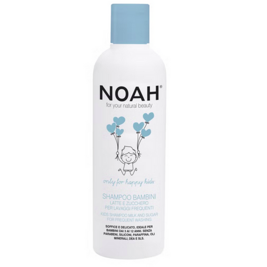 Champô Noah Kids Leite e Açúcar para Lavagens Frequentes 250ml