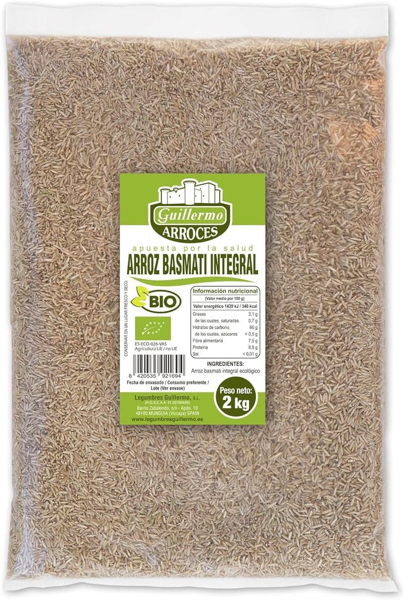 Arroz Basmati Integral Bio - 2 Kg, Bolsa_0