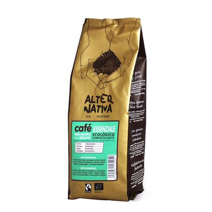Café biológico em grão Essenziale Alternativa, 500g
