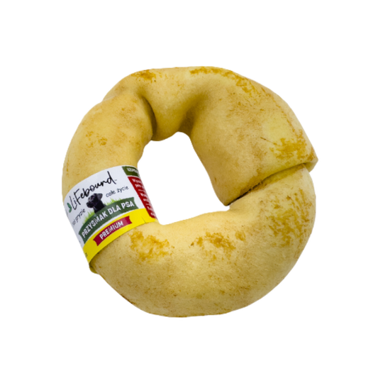 Lifebound - Hueso Masticable Natural para Perros de Ternera en Trenza con Sabor a Mantequilla - 6 uds - L_0