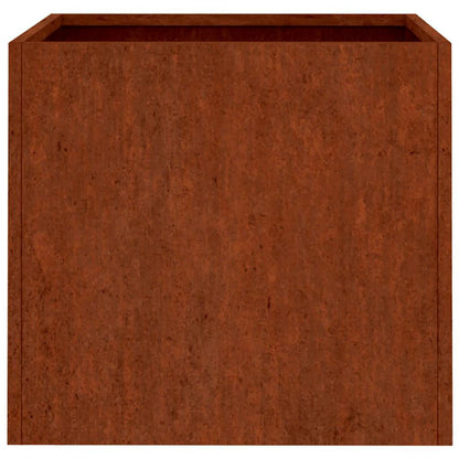 Jardinera De Acero Corten 32x30x29 Cm_5