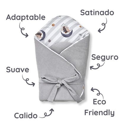 Saco Capazo Bebé Velour Moon_2