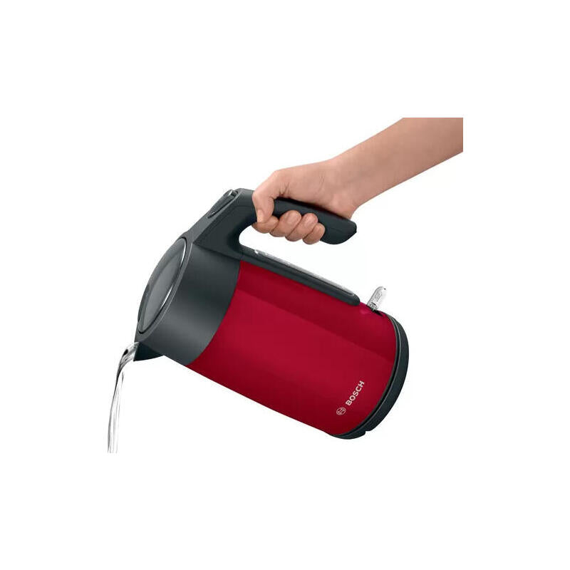 Hervidor De Agua Bosch Twk 7l464, 2400 W, 1.7 L Rojo_2