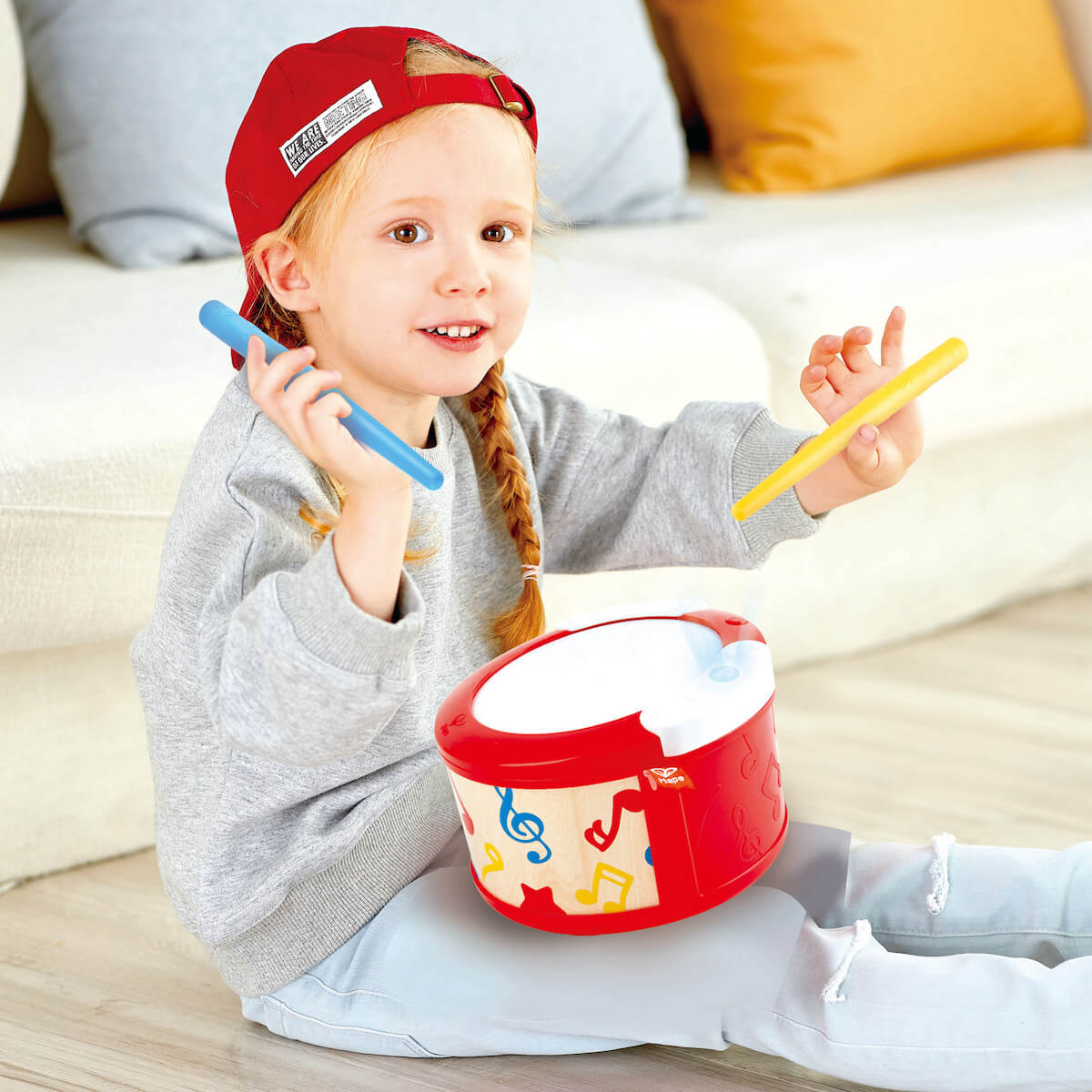 Tambor Learn With Lights Hape_2