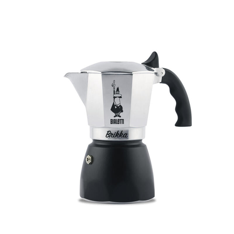 Cafetera Italiana Bialetti New Brikka 2020 4 Tazas_0