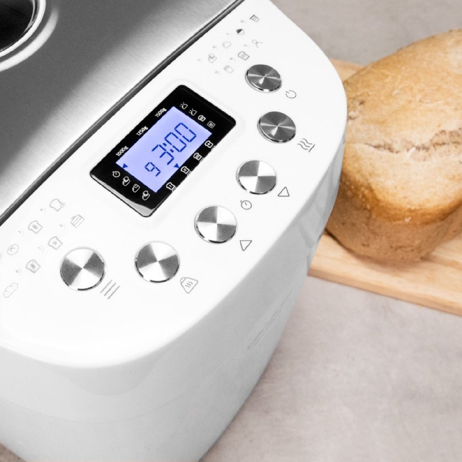 Panificadora Bread&co 1500 Perfectcook. 850 W, 1,5 Kg, 15 Programas, 15 Horas Programables, 2 Resistencias, Cubeta Apta Para Lavavajillas, Recetario_4