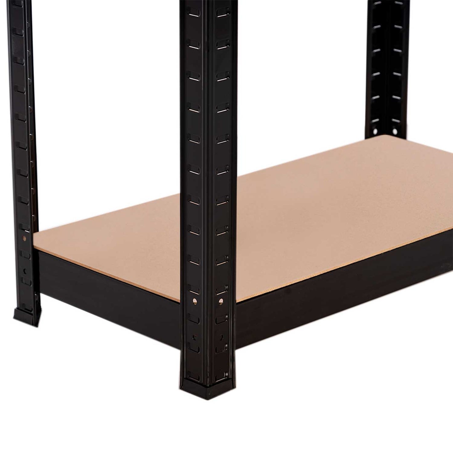 Pack 2 Estanterías Metálicas Con 4 Baldas Ajustables 148x60x30cm 240kg_3