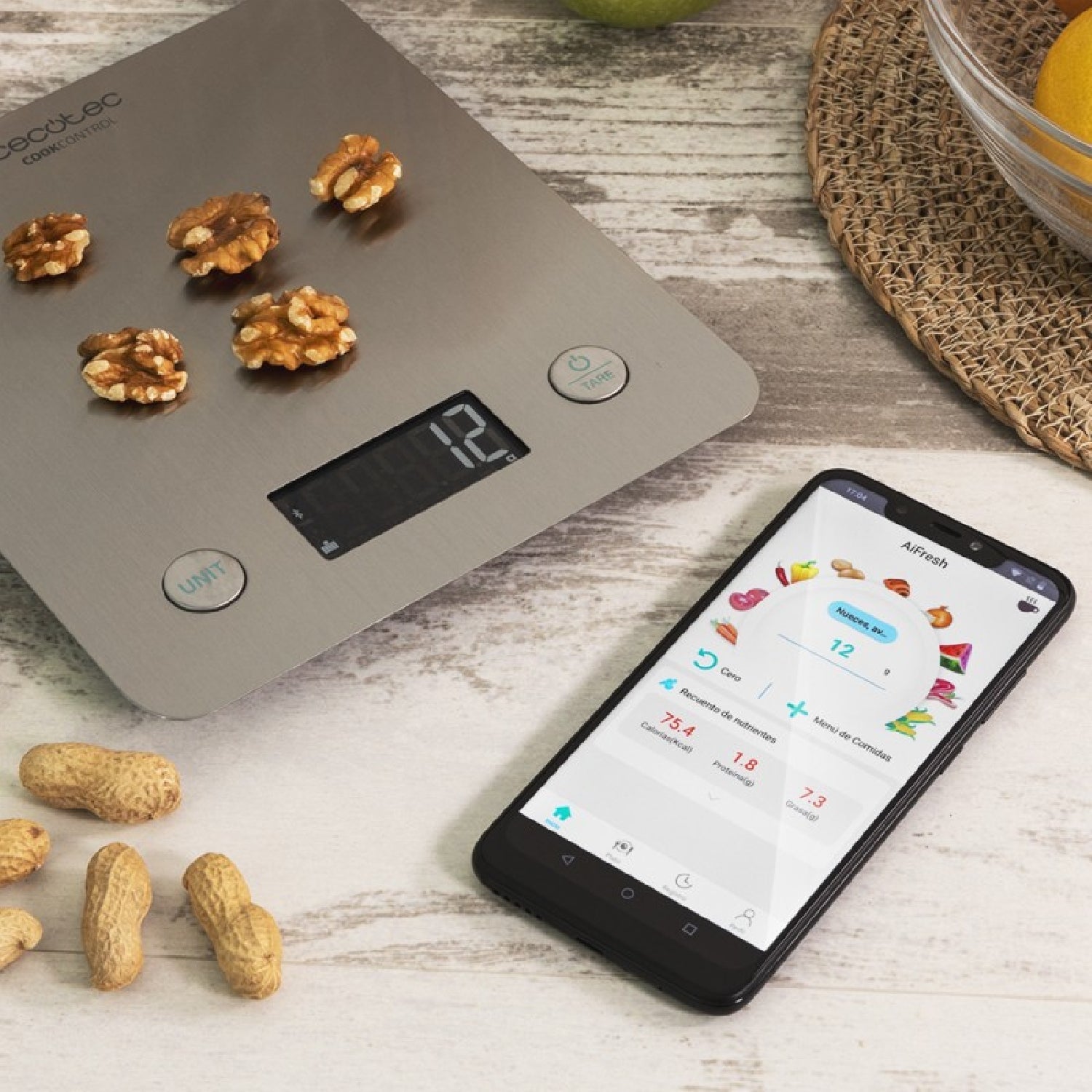 Cecotec Báscula De Cocina Báscula De Cocina Cookcontrol 10000 Connected_2