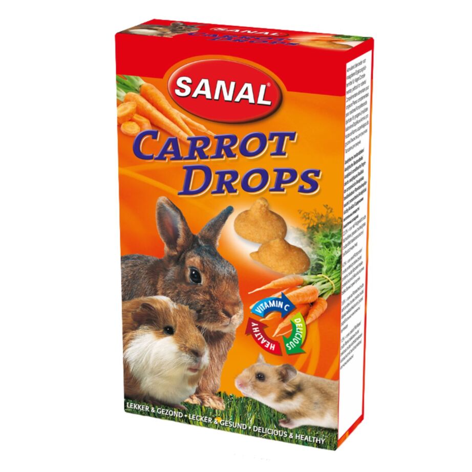 Sanal Snack Gotas Zanahoria Para Roedores_0
