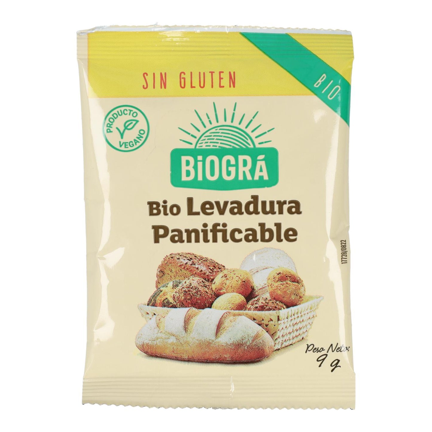 Fermento sem glúten Biográ 9g
