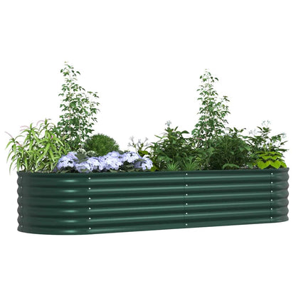 Cama Elevada Verde 240 X 80 X 44 Cm Acero_2