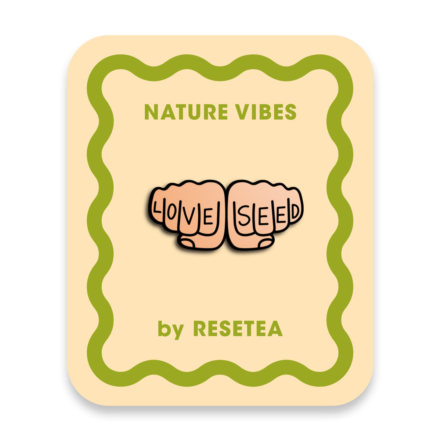 Love Seed Pin | Accesorio Moderno Y Original Para Chaquetas, Mochilas Y Bolsos_0