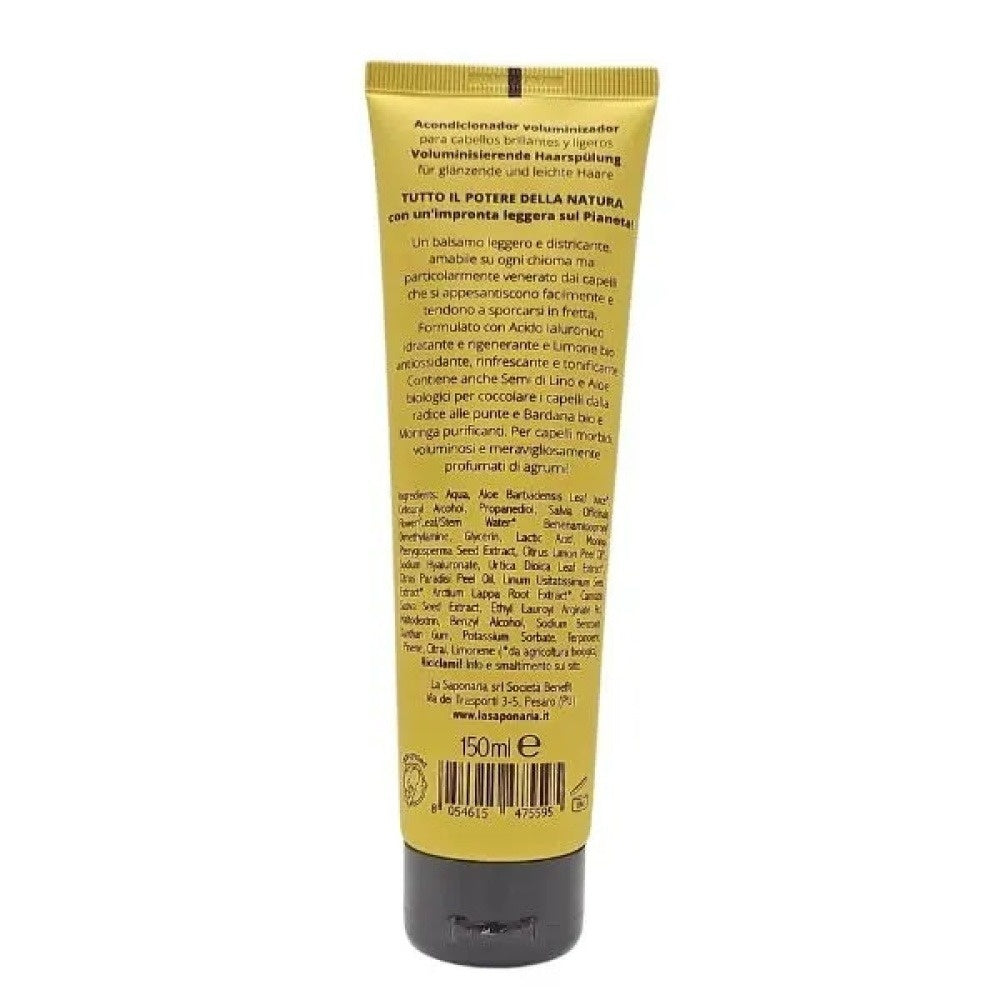 La Saponaria Acondicionador Limón Orgánico Y Ácido Hialurónico 150ml_1