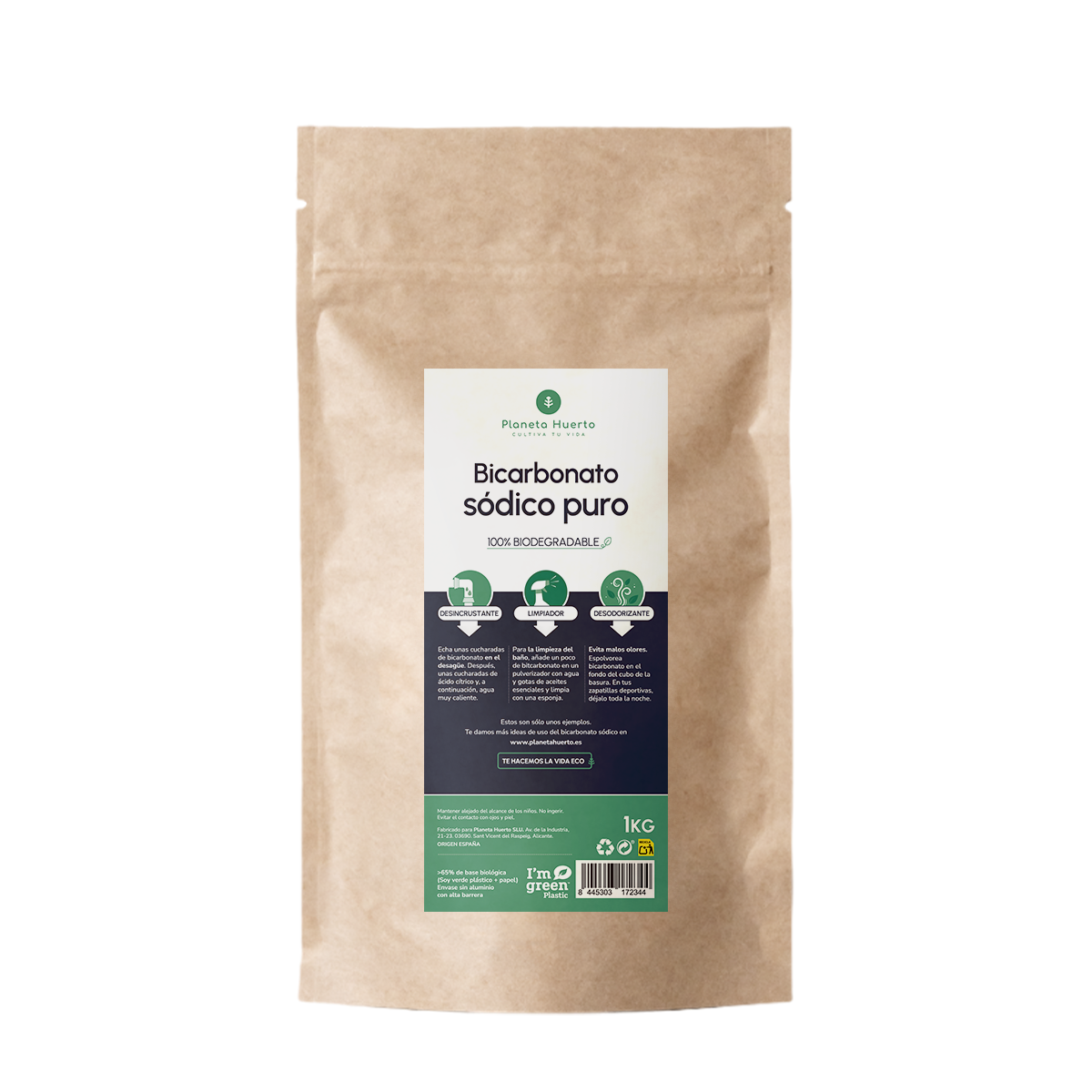 Planeta Huerto Bicarbonato de Sódio 1 Kg