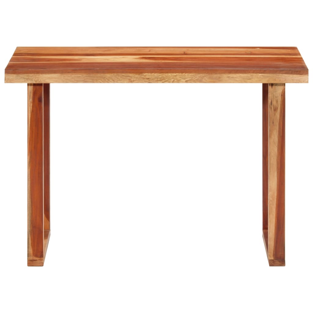 Mesa De Comedor Madera Maciza De Acacia 110x50x76 Cm_0