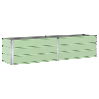 Jardinera Verde Pastel 195 X 50 X 45 Cm Acero Galvanizado_0