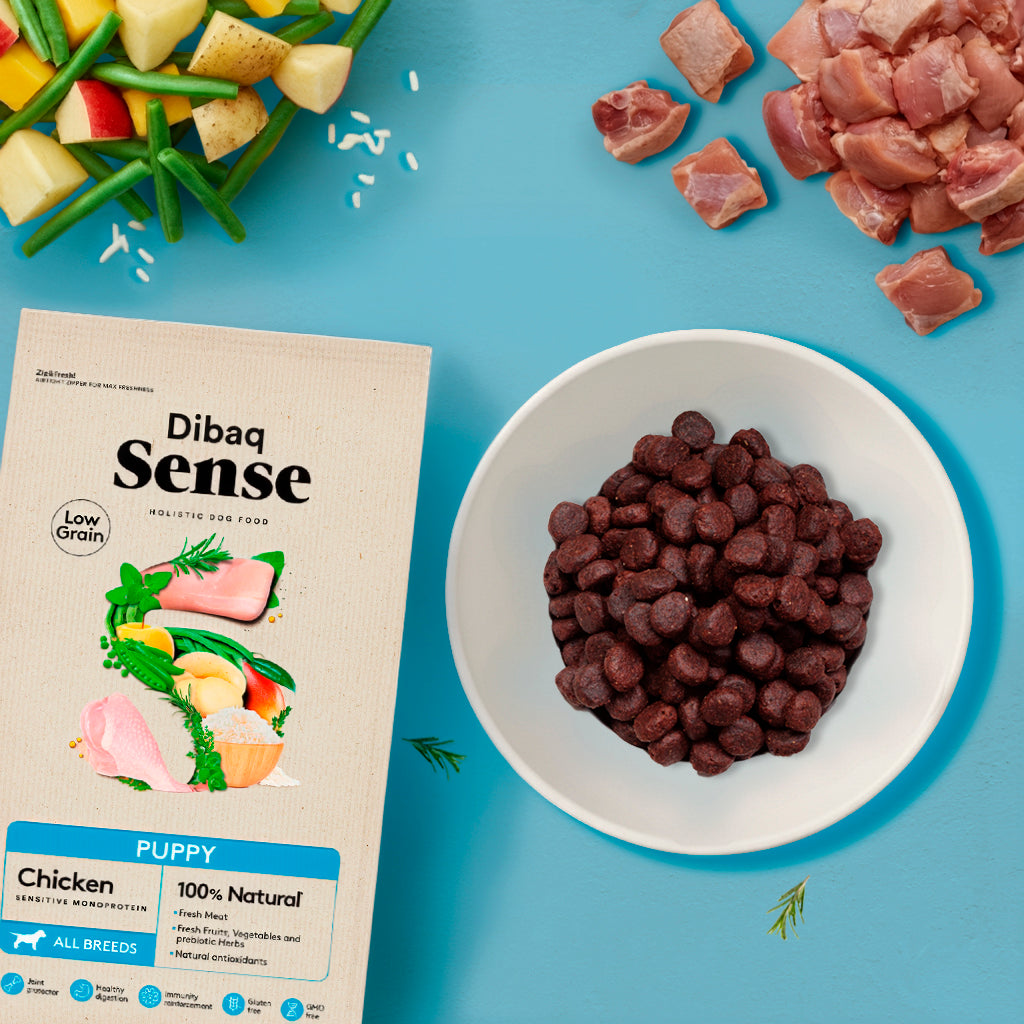 Dibaq Sense Low Grain Pollo Cachorro 12 Kg_2