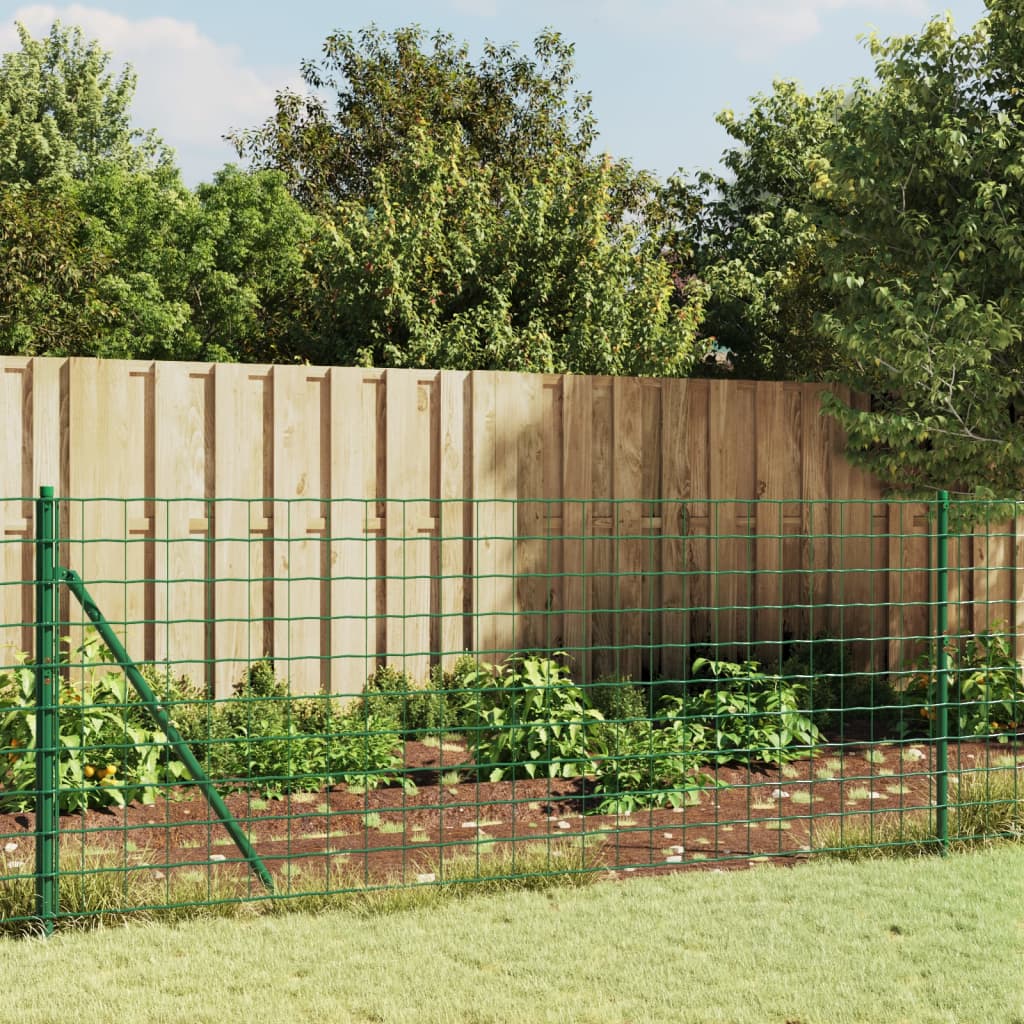 Cerca De Alambre De Acero Galvanizado Verde 0,8x10 M / Vetonek_3