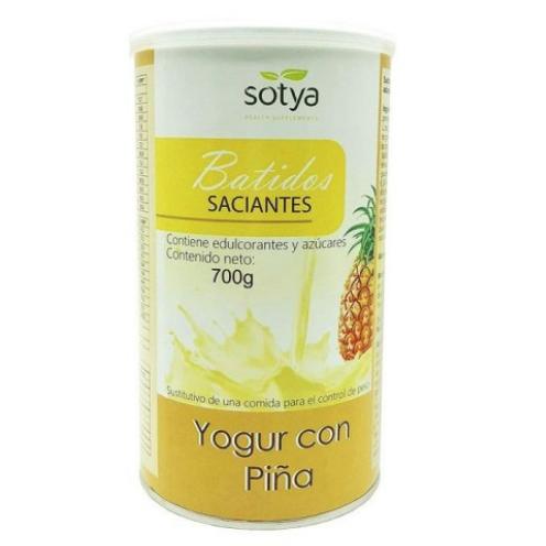 Smoothie Saciado de Iogurte e Ananás Sotya 700 g