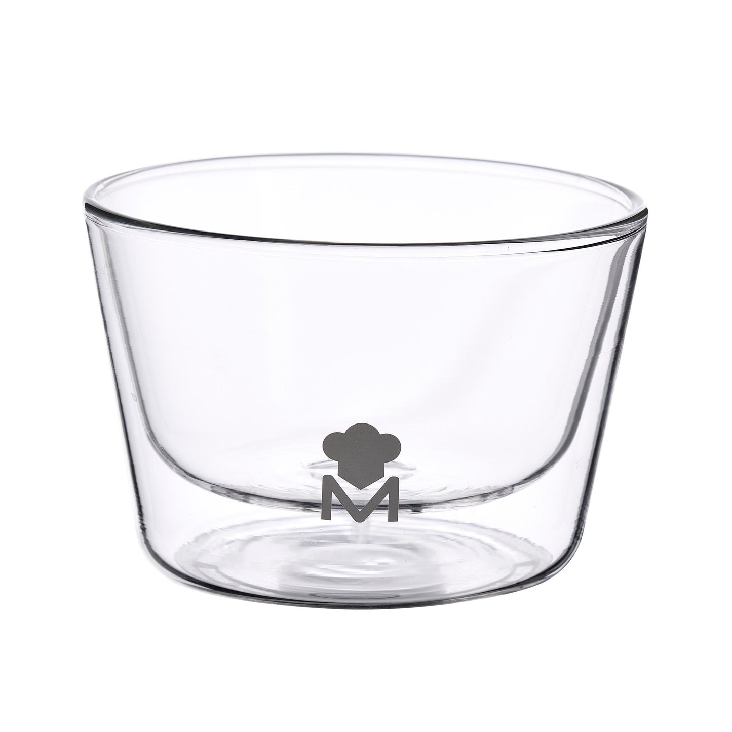 Bol Mediano Mixology De 400ml De Doble Pared En Borosilicato Masterpro_0