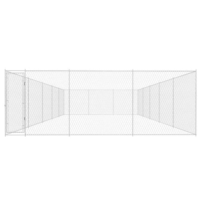 Perrera De Exterior De Acero Galvanizado 950x570x185 Cm_0