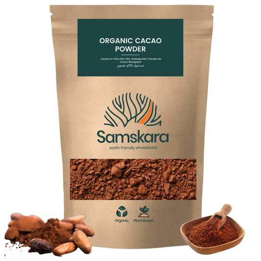 Cacao En Polvo Bio - 1kg | Cacao Puro Ecológico Vegano Para Repostería Y Bebidas, Sin Azúcares Añadidos_0