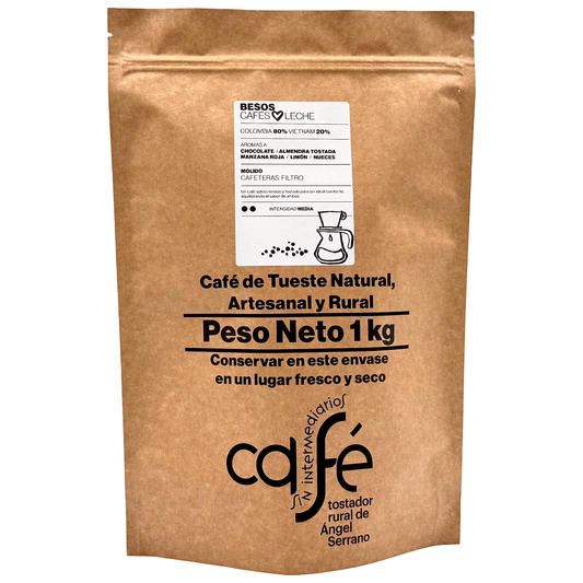 Cafe Sin Intermediarios Café Colombia Besos Molido Filtro 1 Kg_0