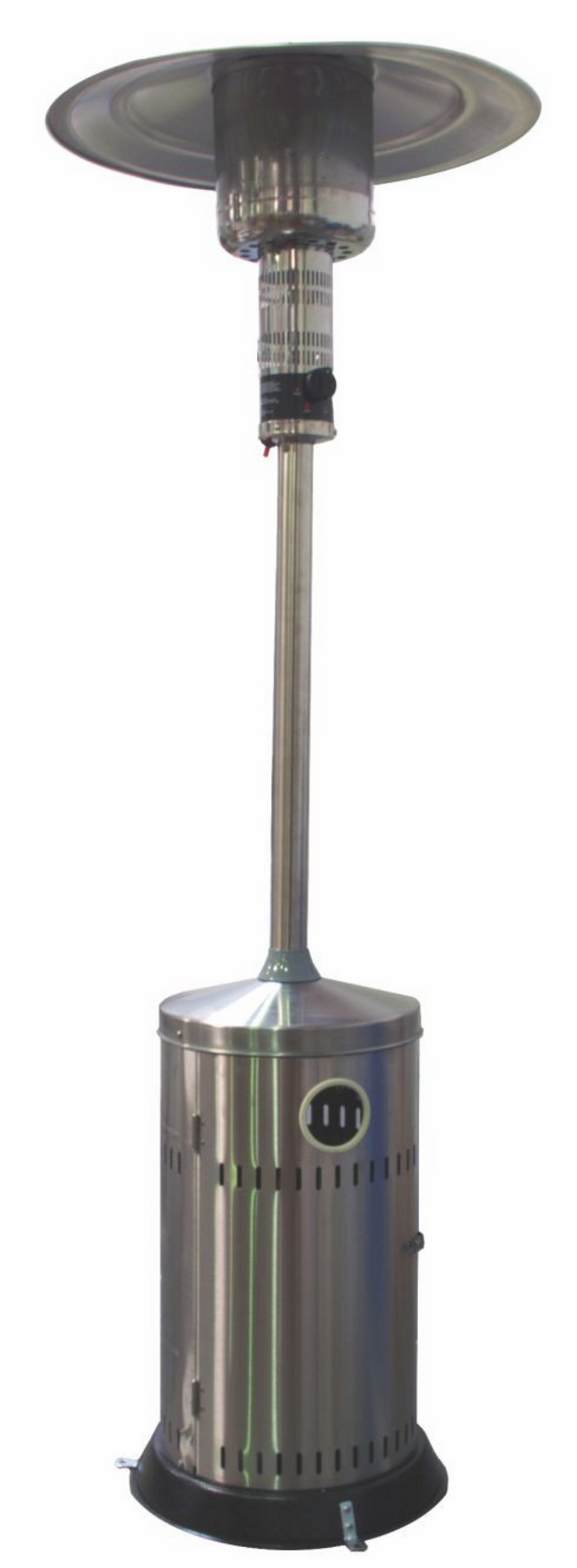 Estufa De Gas Butano Inoxidable Para Terraza Con Ruedas 13kw_0