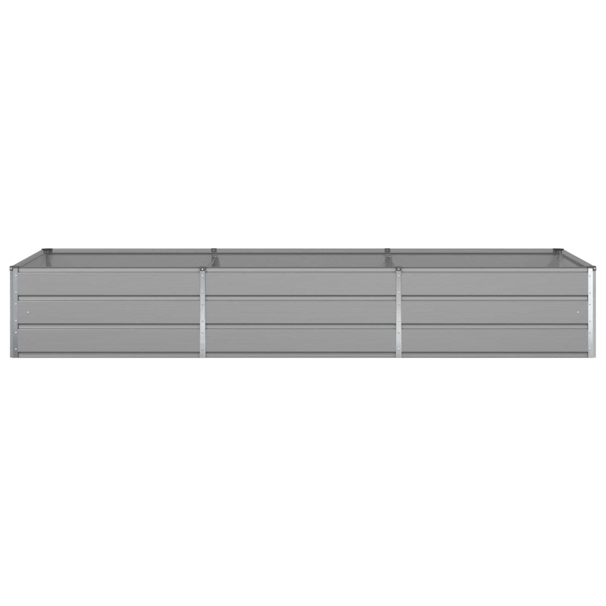 Jardinera Gris Claro 290 X 100 X 45 Cm Acero Galvanizado_4