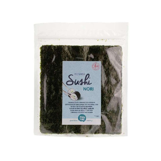 Sushi de algas Terrasana nori, 17 g